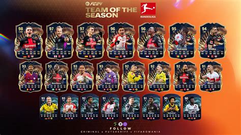 tots bundesliga|Full FC 24 Bundesliga TOTS Leaked